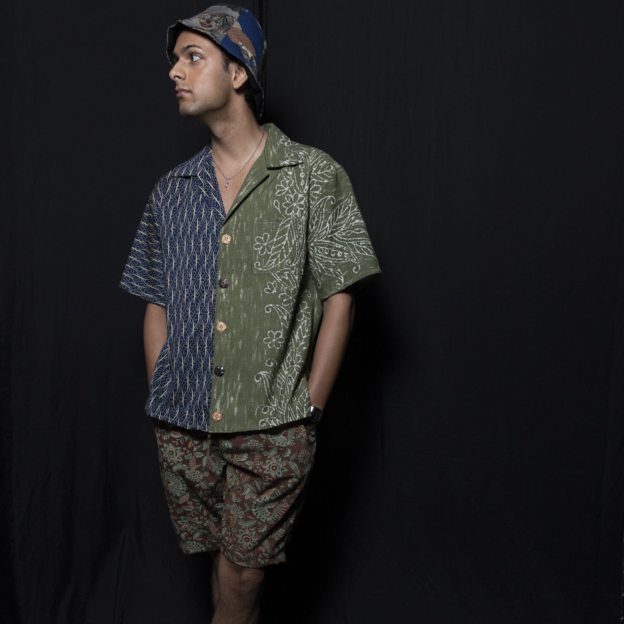 VFW Acote 半袖 アロハシャツ ショートパンツ セットアップ 着物