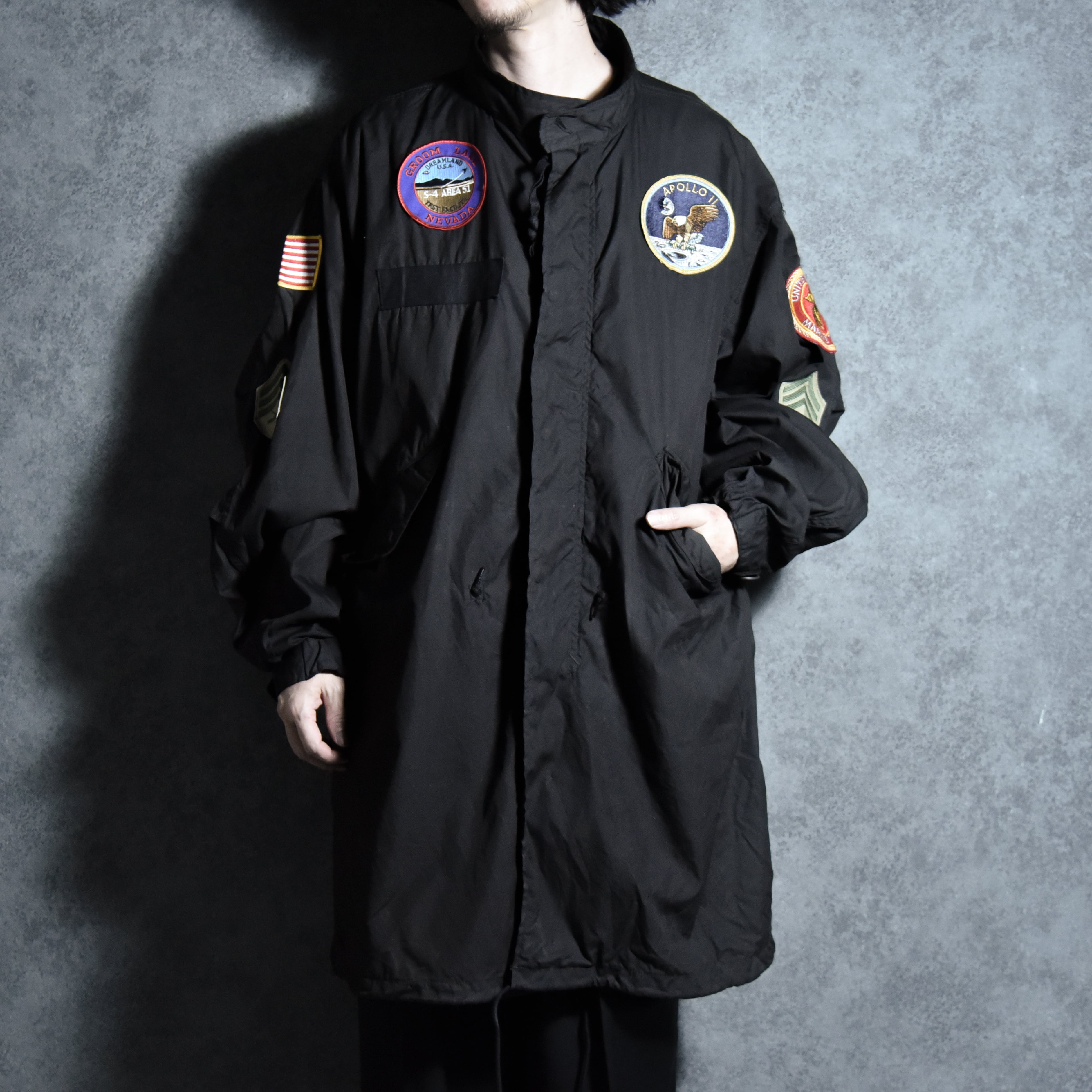 80s US Army M65 Parka Extreme Cold Weather Fishtail Mods Coat