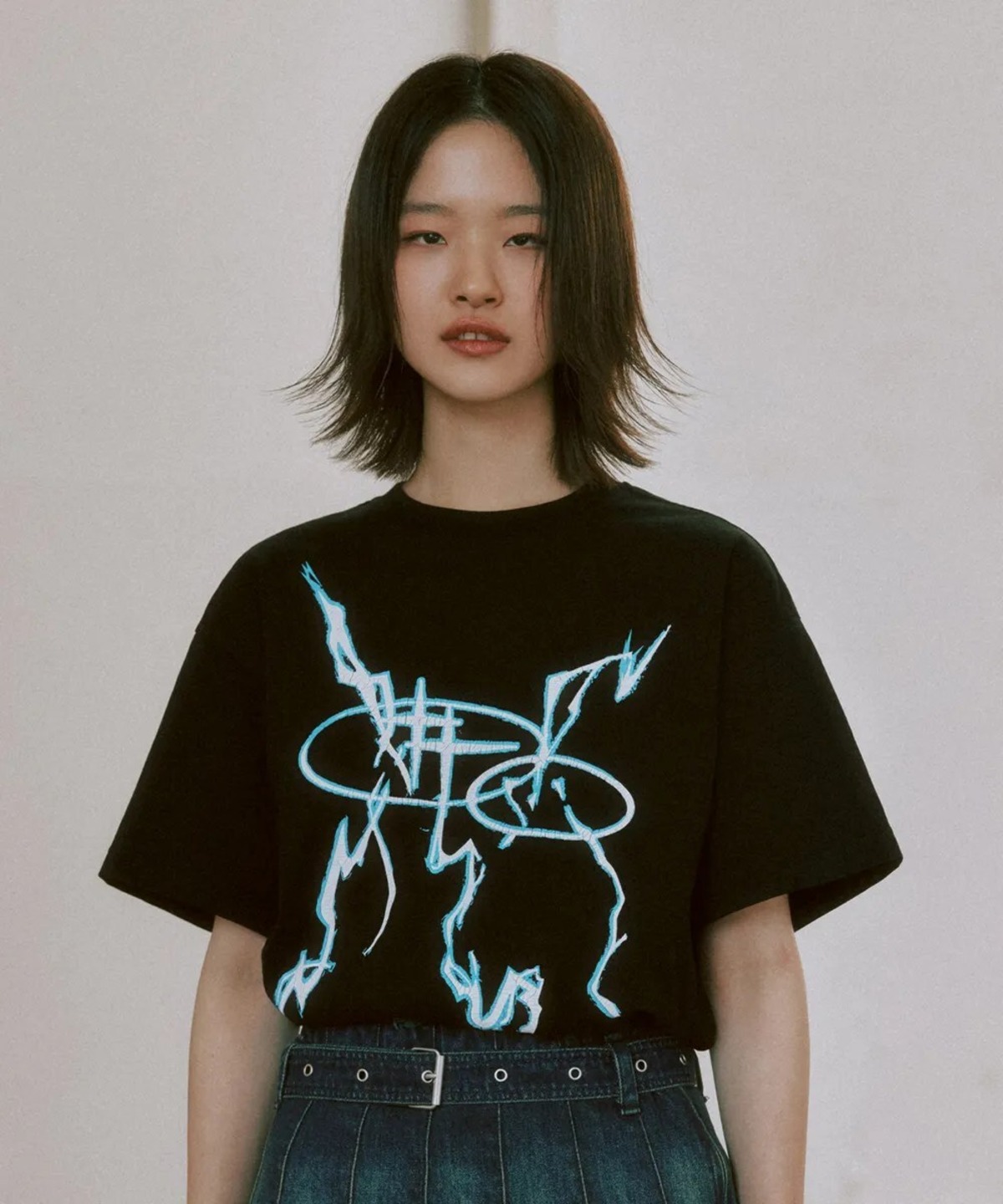 サンダーシャイニング Tシャツ_BLACK/Thunder Shining T-Shirt_Black 