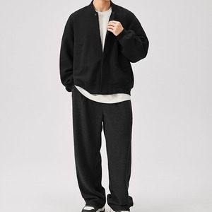 シンプル無地スタジアムブルゾン　940