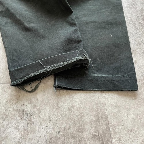推定00s メキシコ製 ブラック ダブルニー Carhartt パンツ 詳細写真15