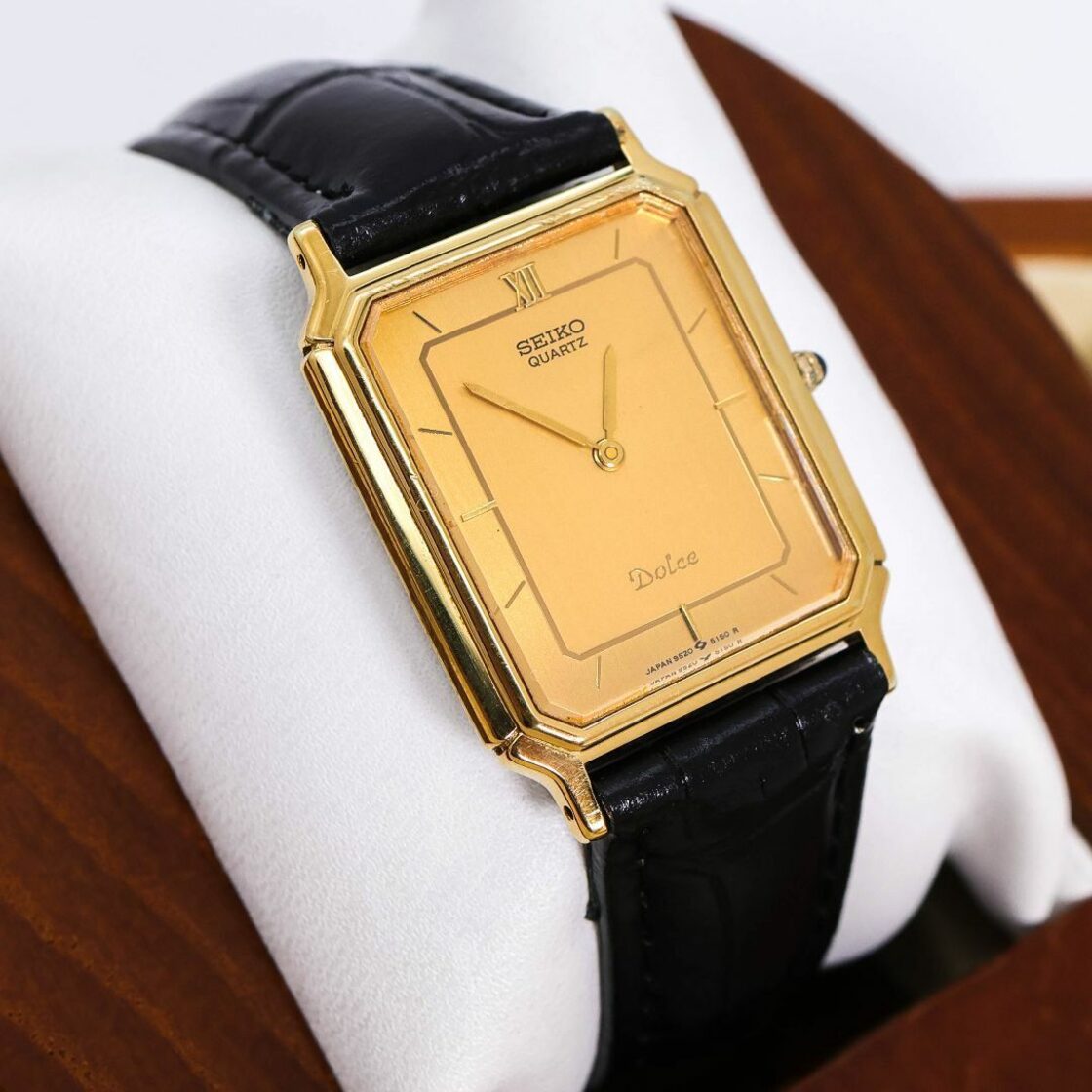◇美品 稼働 SEIKO Dolce 腕時計 SGP30 レザー 薄型 b | Pay ID