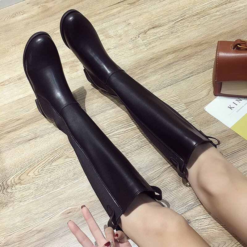 ブーツレッド薄手ジッパー 靴 シューズ フェイクシューズ52113134199