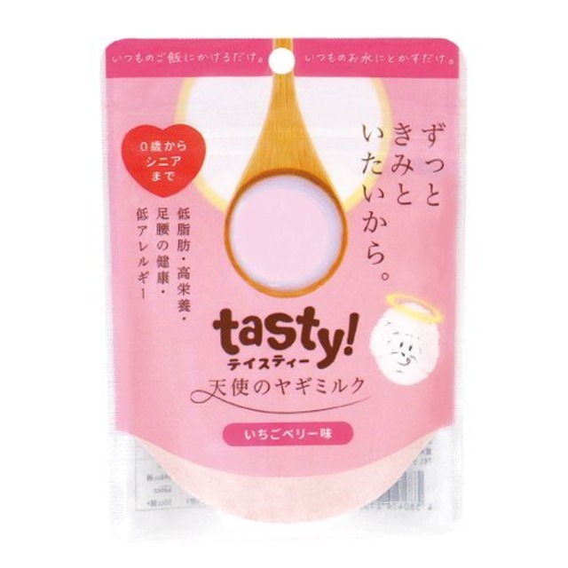 【tasty!】テイスティー　天使のヤギミルク　いちごベリー80g