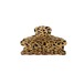 CLW2518:Leopard Love Scalloped Claw Clip-LEOPARD