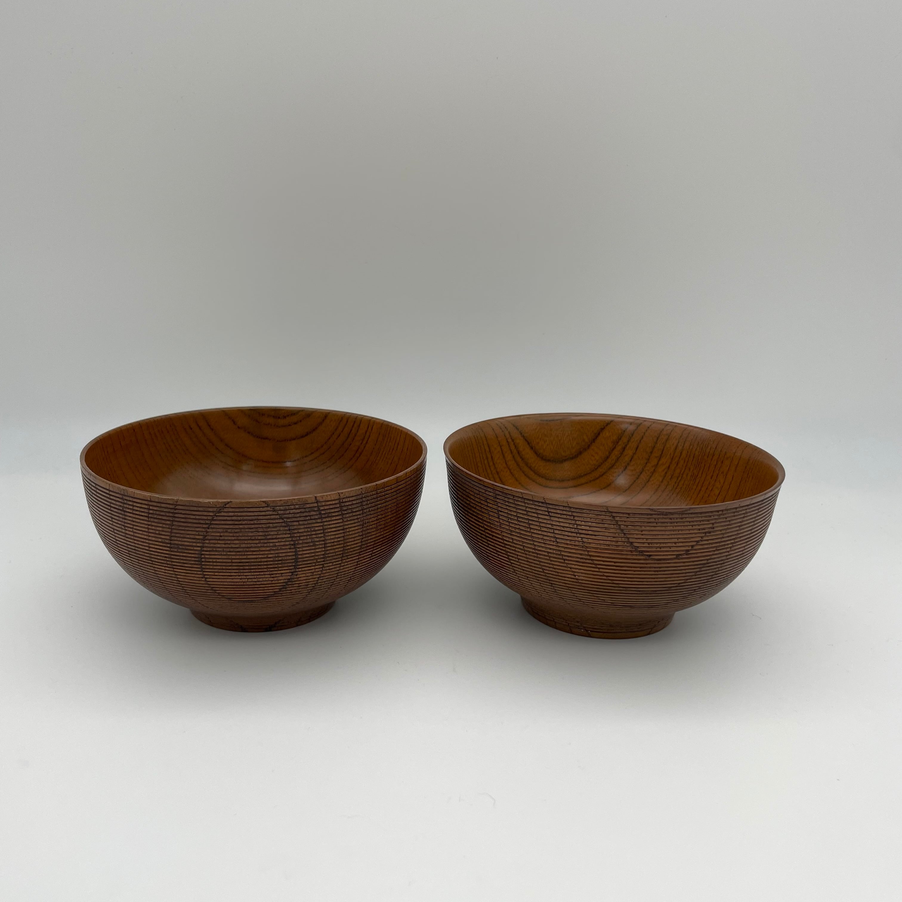 欅造千筋お椀 - Zelkova Soup bowl - | 木漆芸家 太田志保