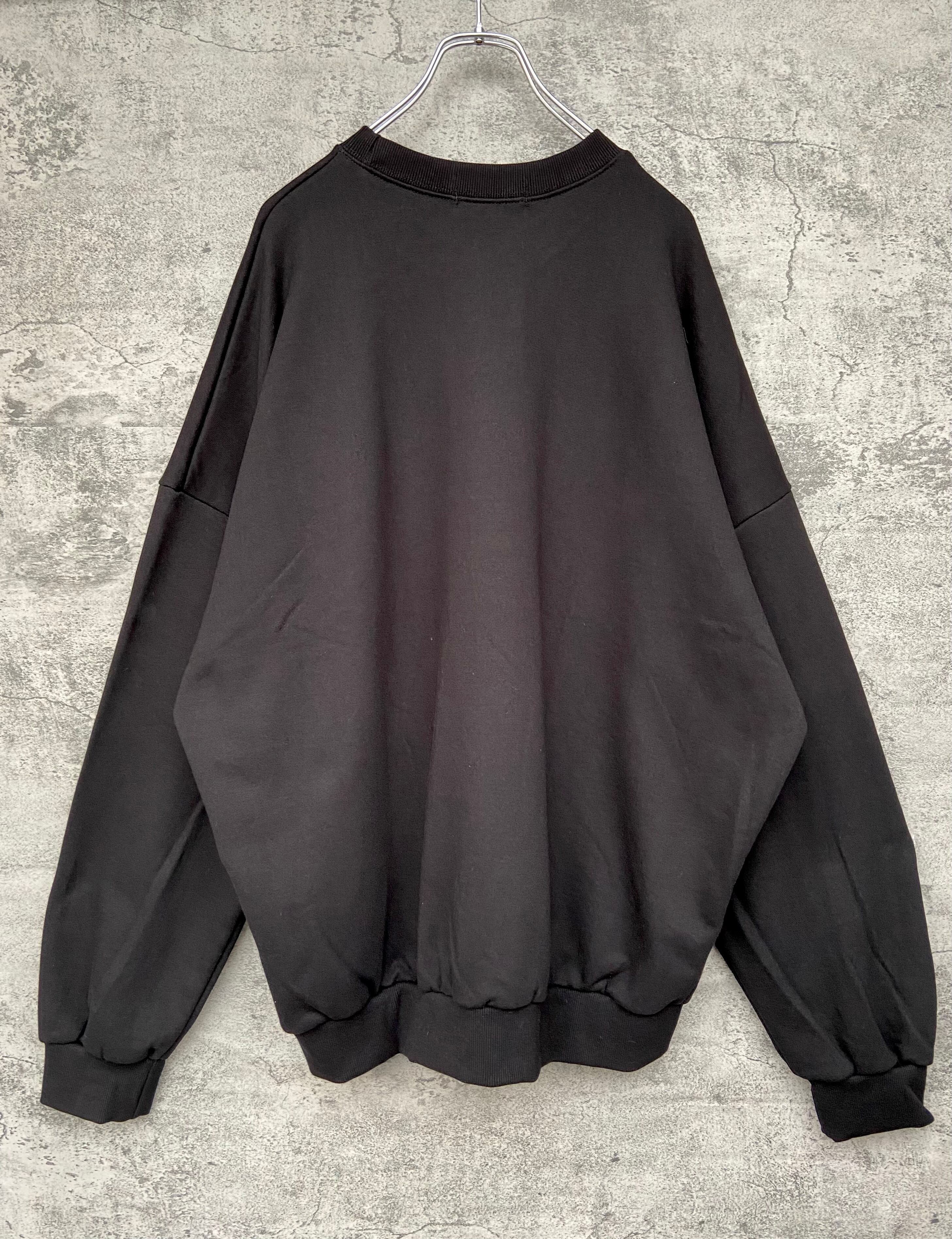 MINNESOTA/ミネソタ カレッジロゴ スウェット 黒 なえなのさん着用