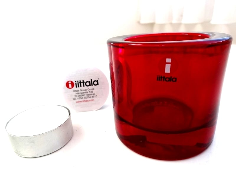 Kivi キャンドルホルダー kivi ローズオリーブ Iittala イッタラ KIVI