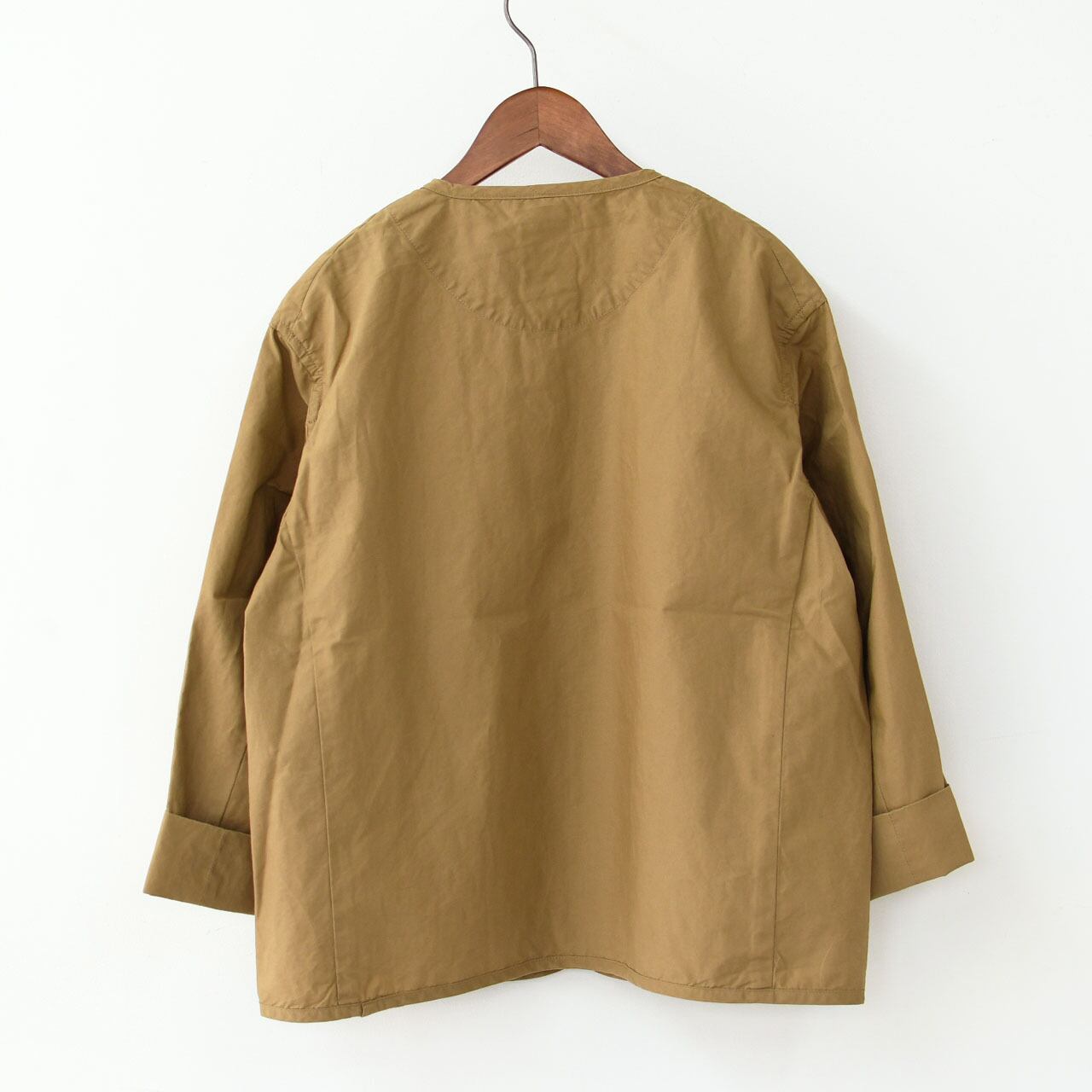 DANTON [ダントン] W DOWNPROOF COLLARLESS SHORT JACKET [DT-A0473CFD