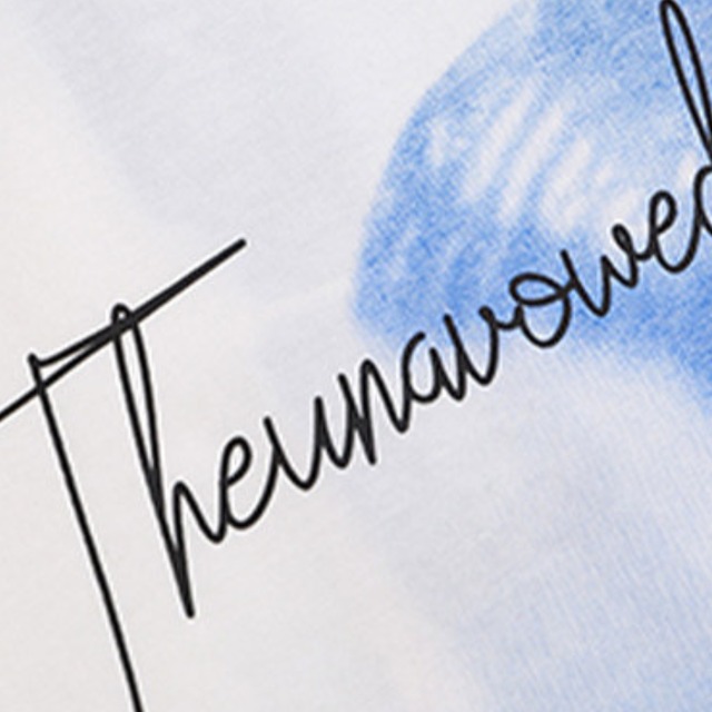 art-gradient short-sleeve tee　アートグラデーション半袖ティー　J2038
