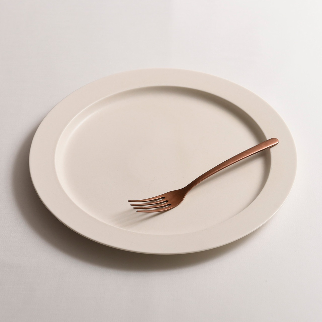 コマス　ビルバオ　デザートフォーク　コッパー