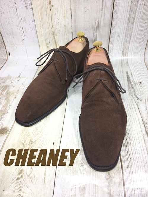 Cheaney チーニー スエード プレーン UK7H 26cm