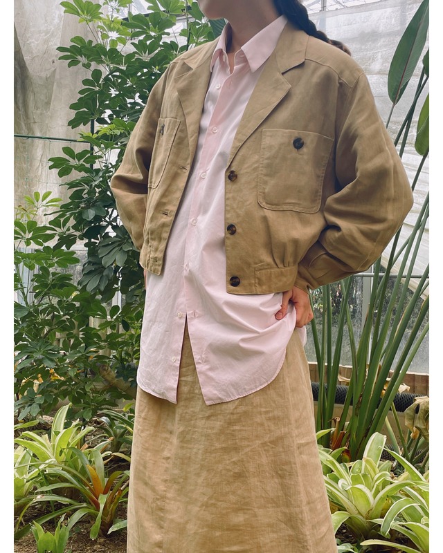 Linen blend Jacket