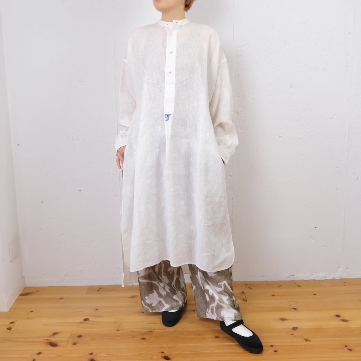 新品タグ付きTOWAVASE ローブ WHITE×YELLOW TOWAVASE | Le Nid de Lili