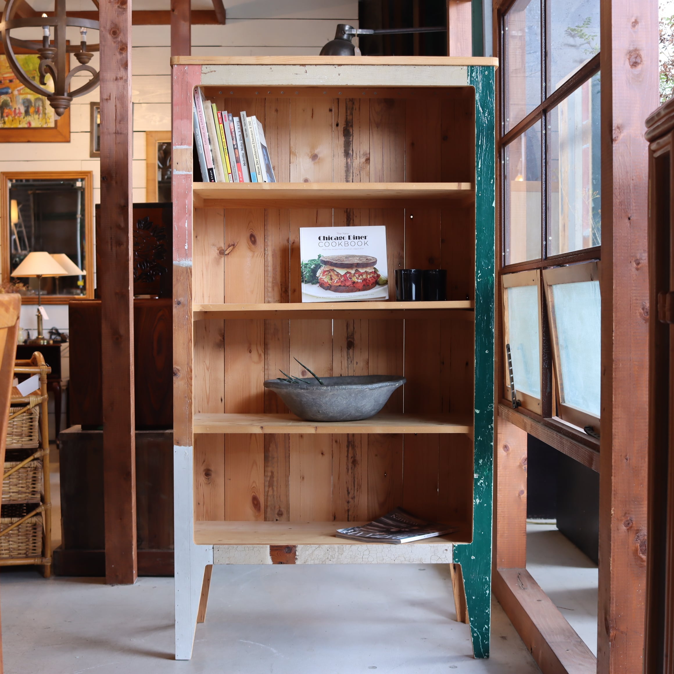 Scrapwood Book Shelf / CIBONE