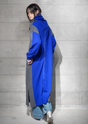 8252-0212／ブルー×チャコール