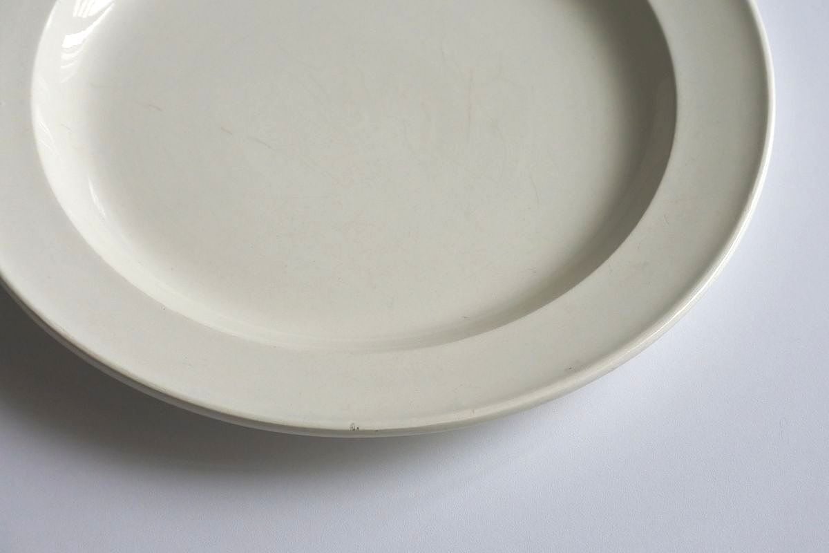 Early 19th C. French Creamware plate, Creil