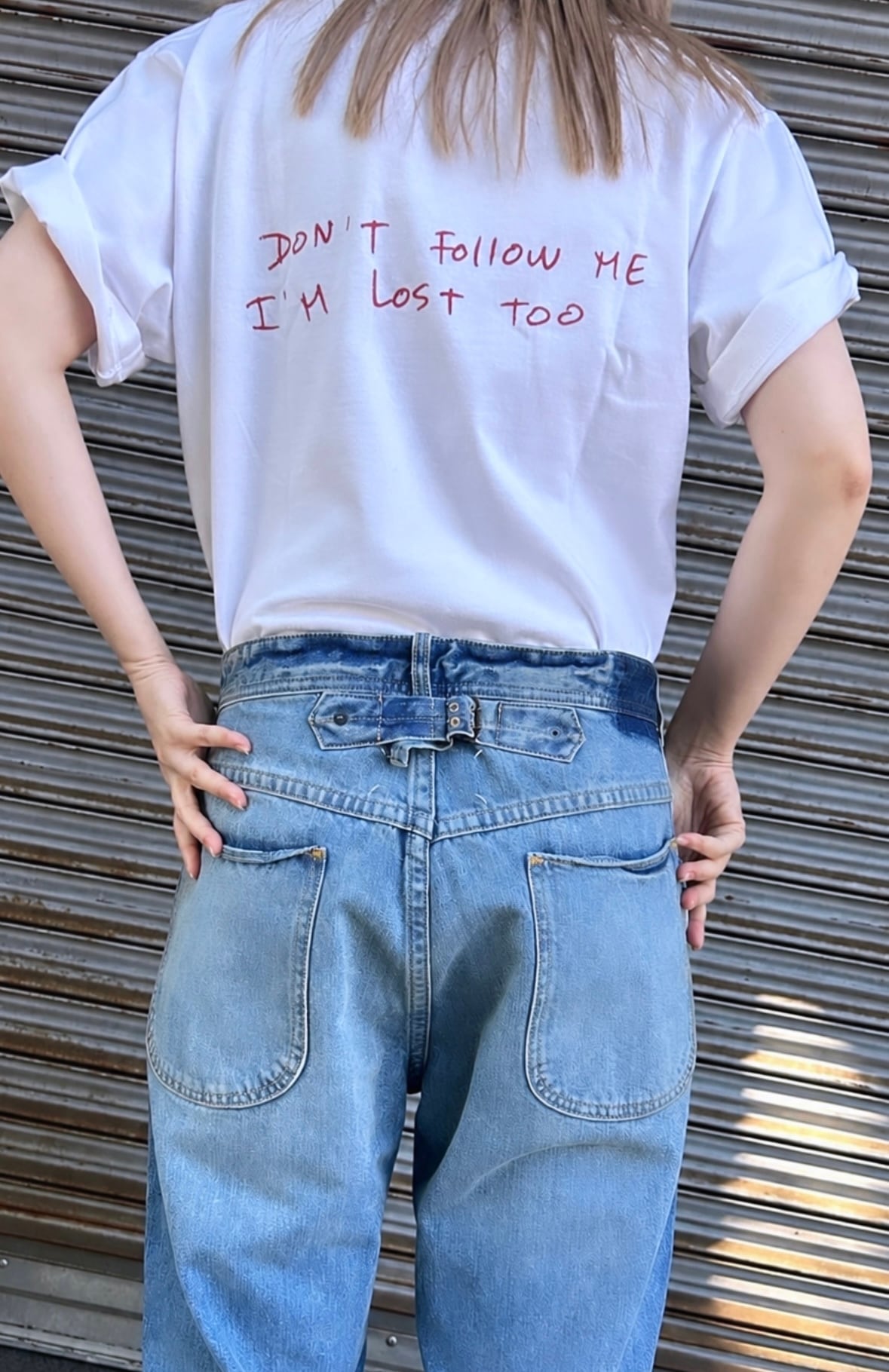 Thomas Lélu×DO NOTHING CONGRESS [DON'T FOLLOW ME, I'M LOST TOO / TEE]