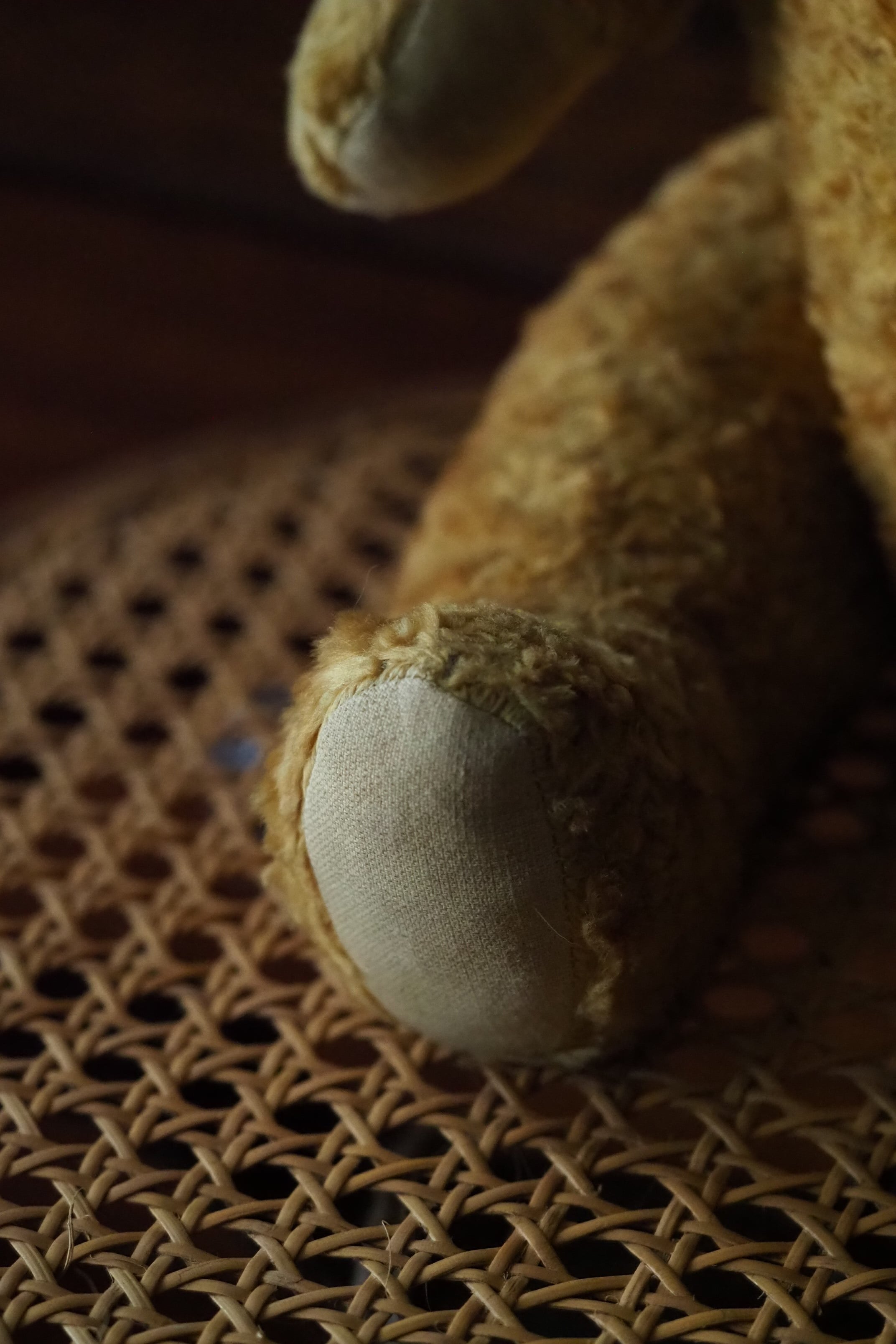 お腹ぽんぽこりんクマさん-vintage teddy bear | アンティーク