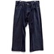 Pimpstick Levis Black Denim Remake Wide Baggy Pants [Levis 501] W-34