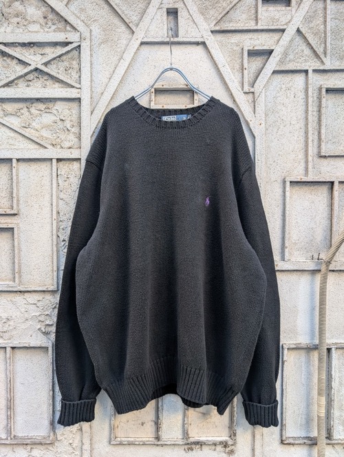 "RALPH LAUREN" cotton knit