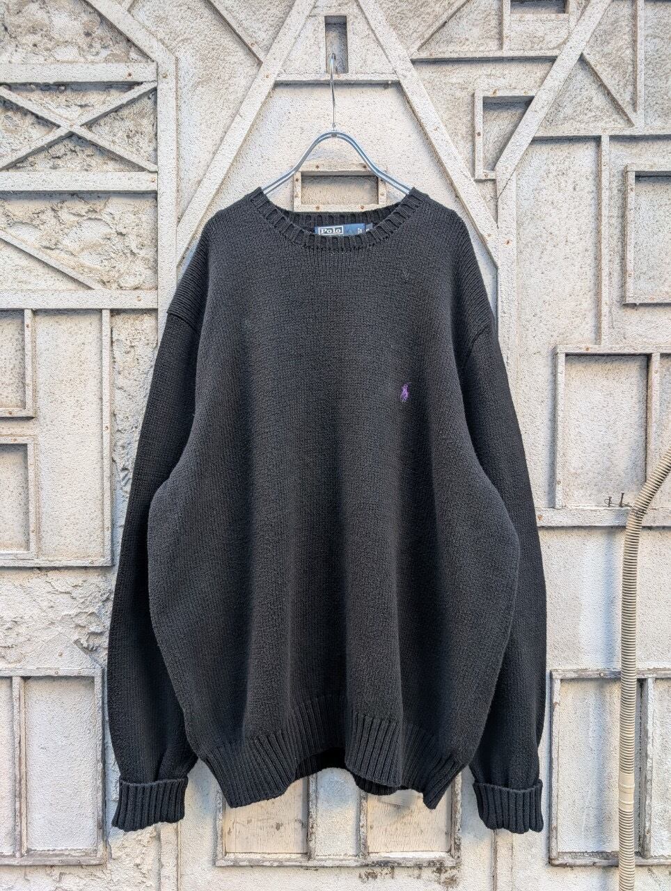 "RALPH LAUREN" cotton knit