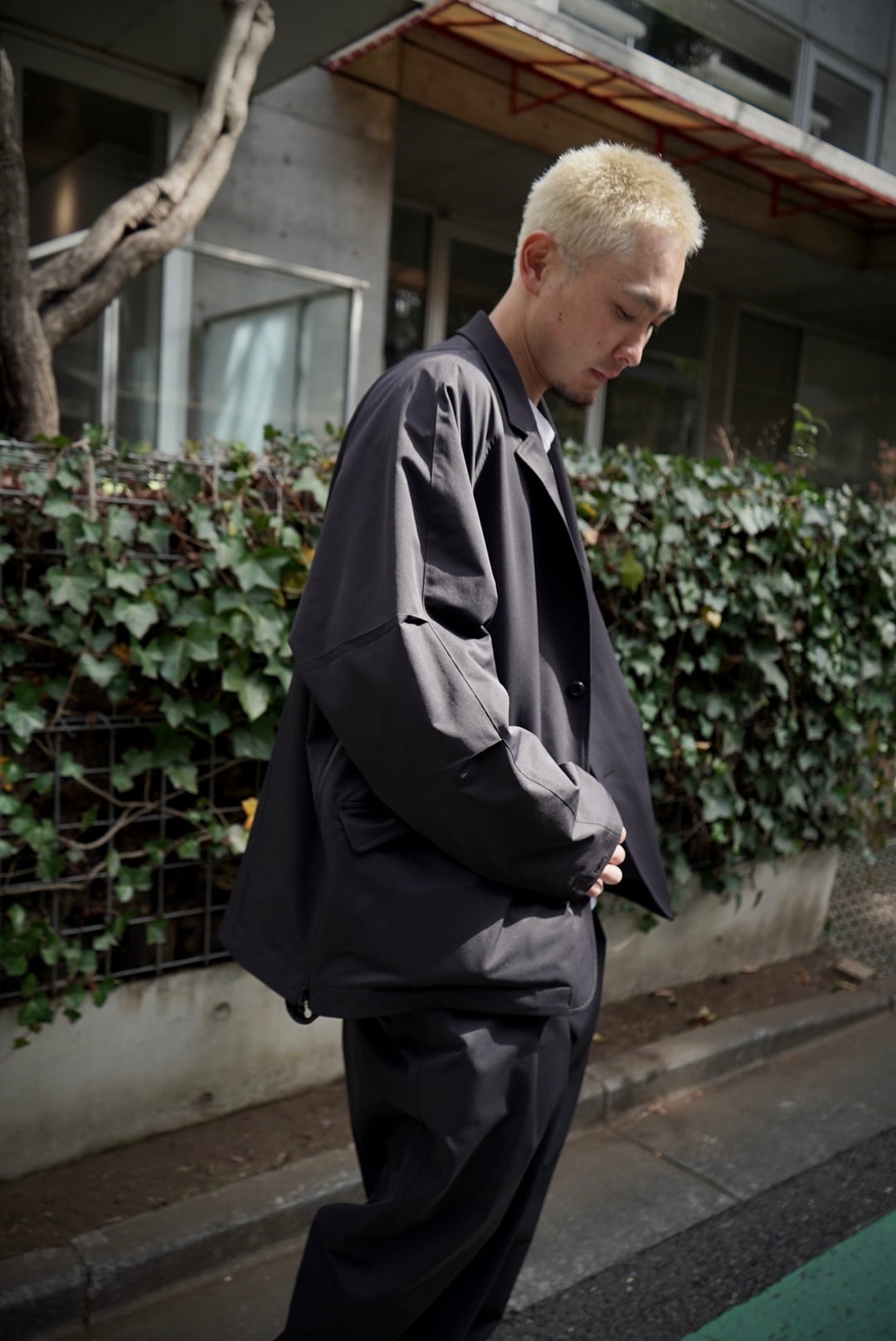 UNTRACE × MNS/KWS SET UP (BLACK) | MANNERS KNOWS : MNSKWS