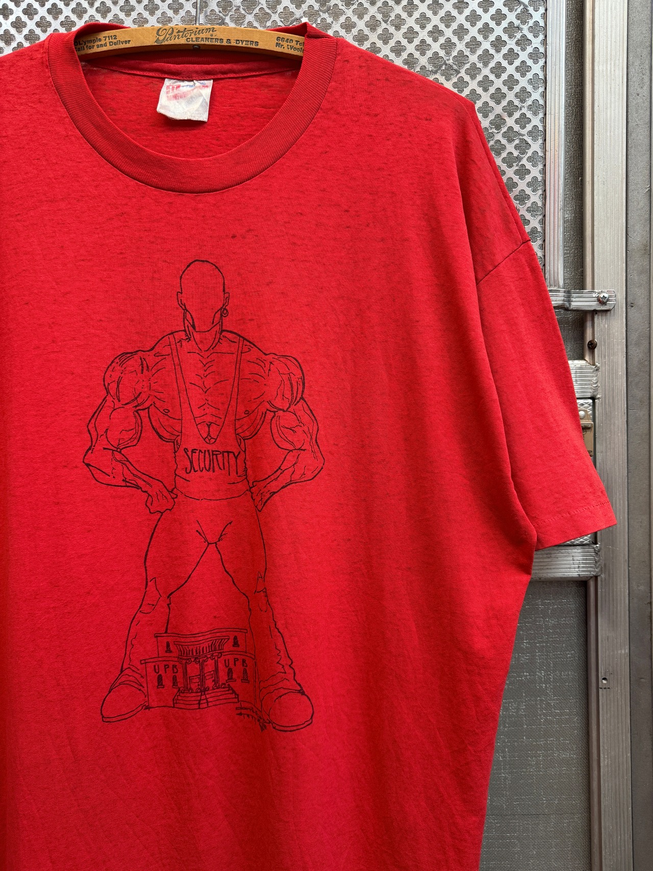 90s A Tribe Called Quest・De La Soul CONCERT SECURITY / Hanes HEAVYWEIGHT  made in usa・画像4