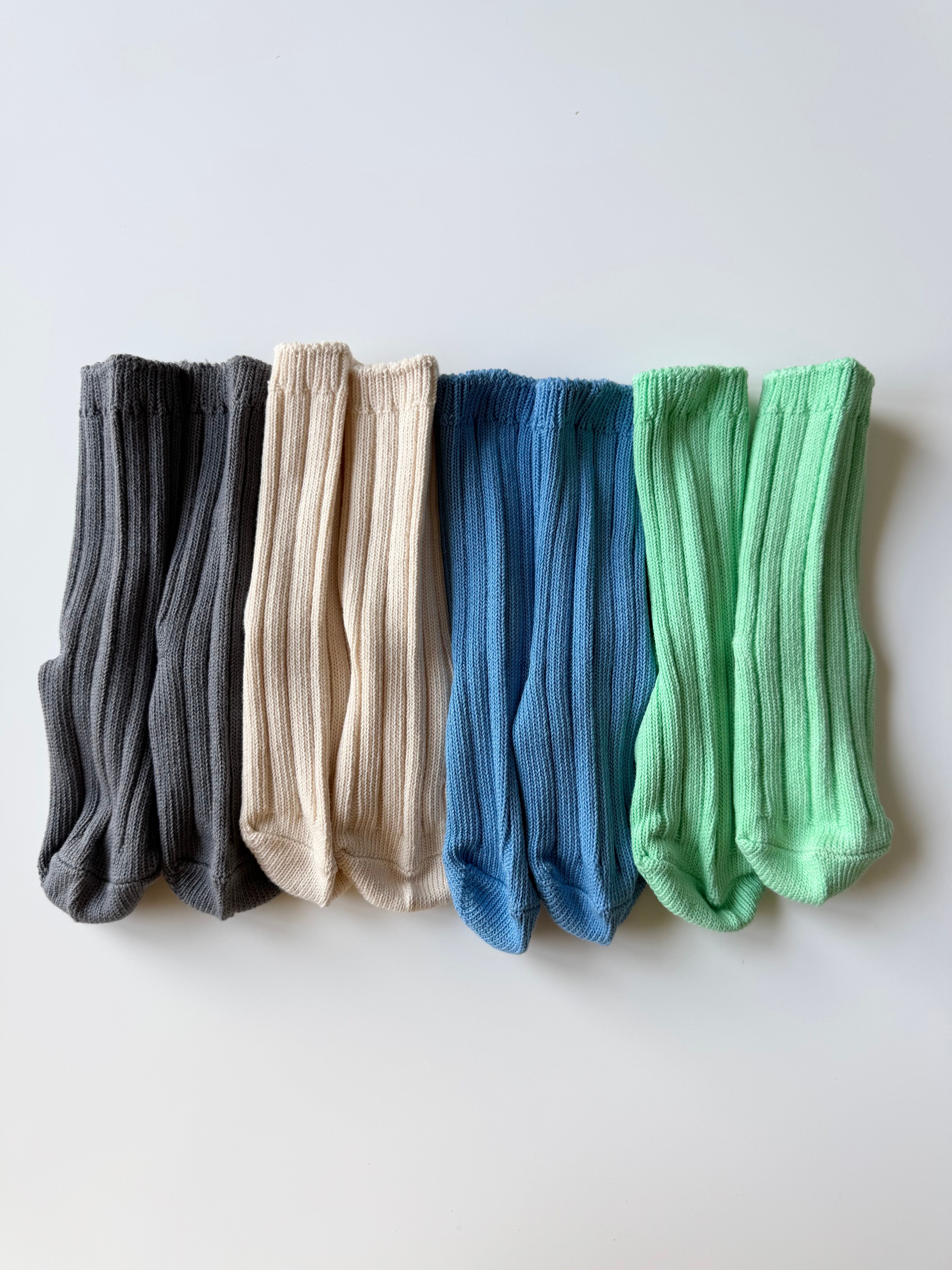 4set ザックリ リブ socks（12〜20cm）4082