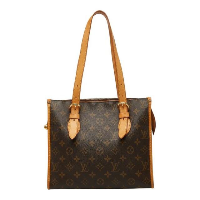 ルイ ヴィトン モノグラム ポパンクール オ トートバッグ M40007 ブラウン PVC レザー レディース LOUIS VUITTON 【中古】