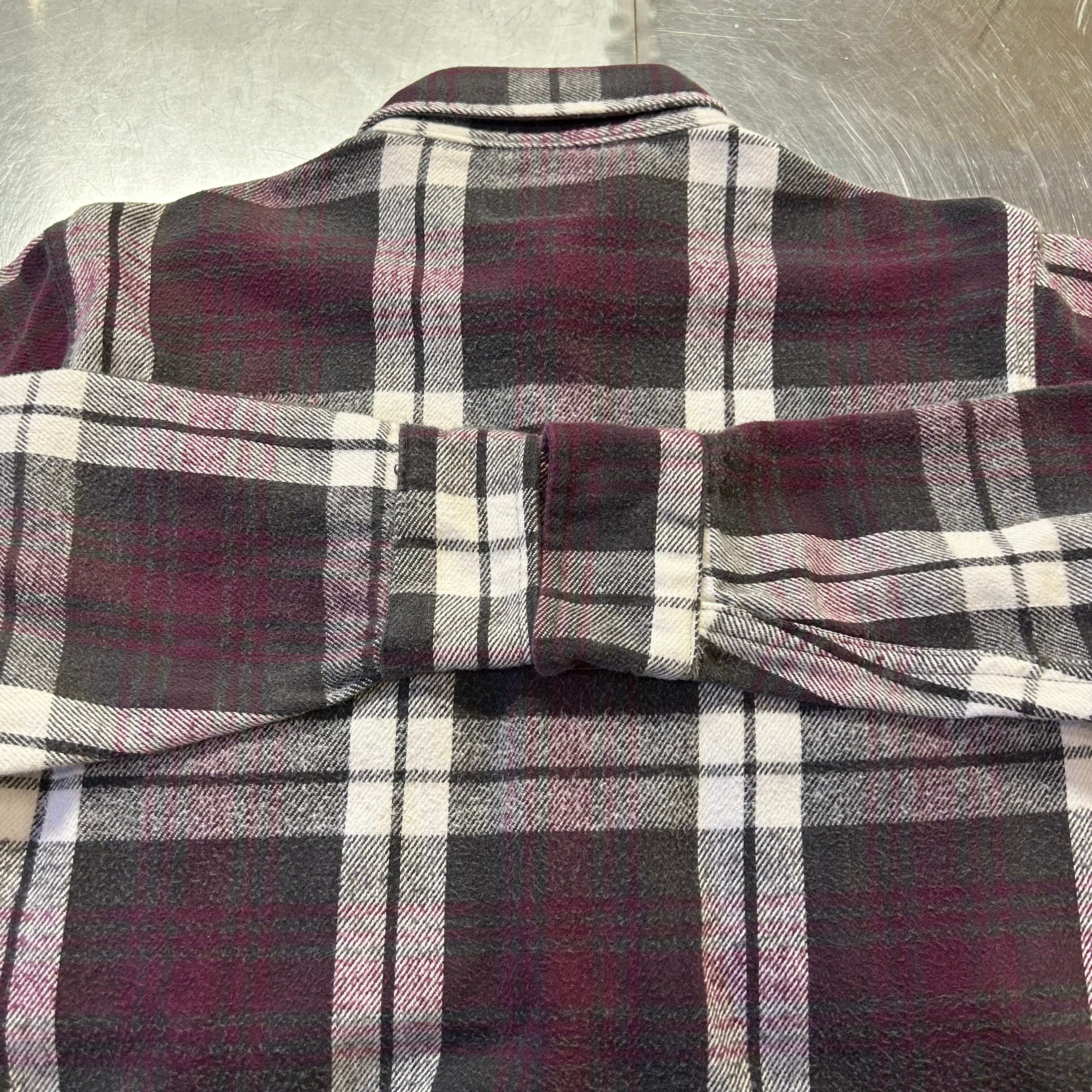 1990s MELTON FLANNEL SHIRT
