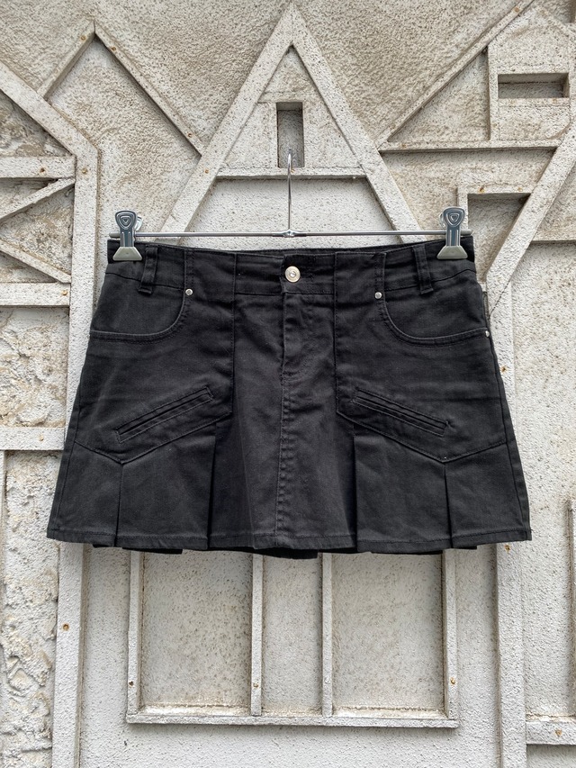 "SASCH SHSJEANS.CO" pleated mini skirt