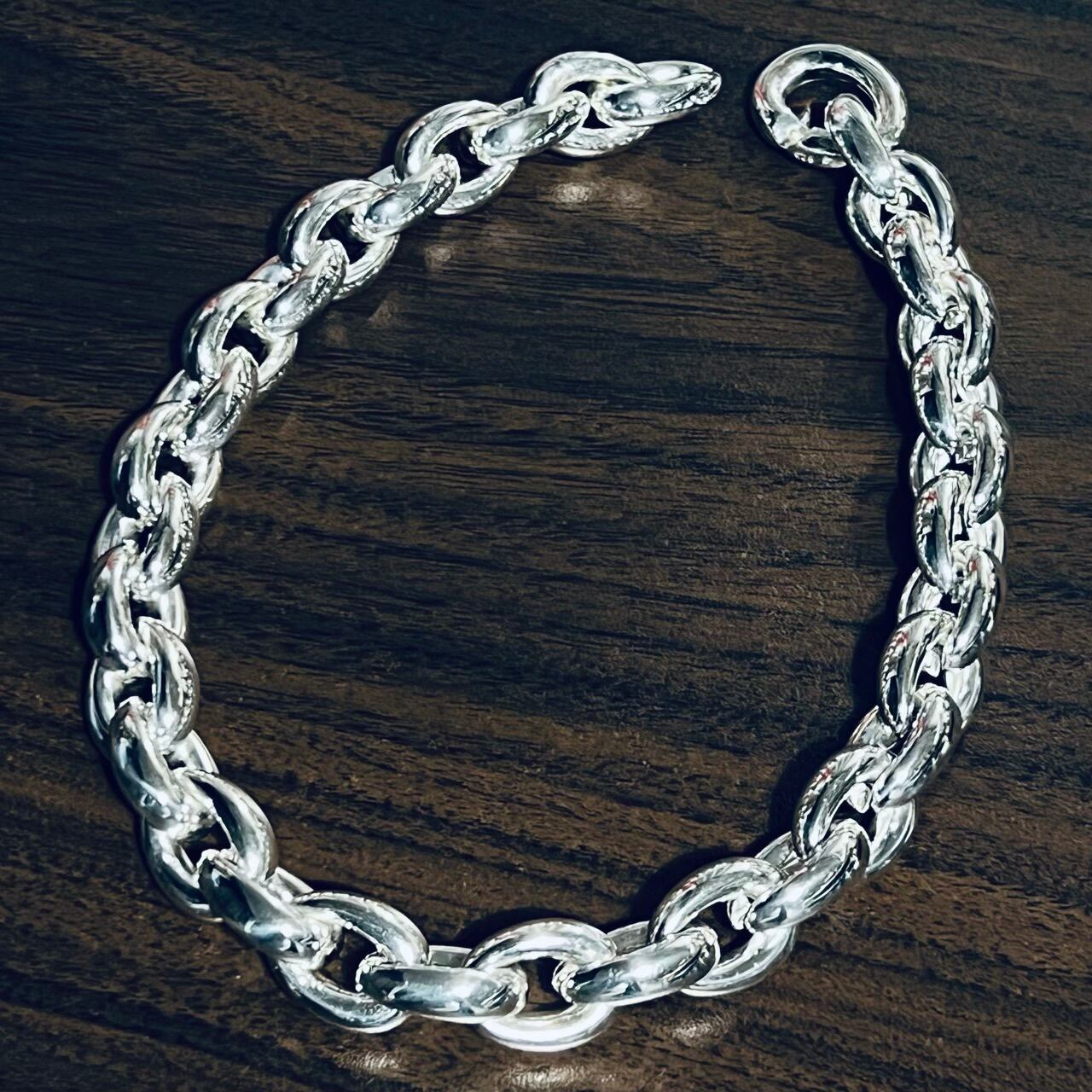 HERMES Acrobat Necklace GM Sterling Silver | エルメス アクロバット 