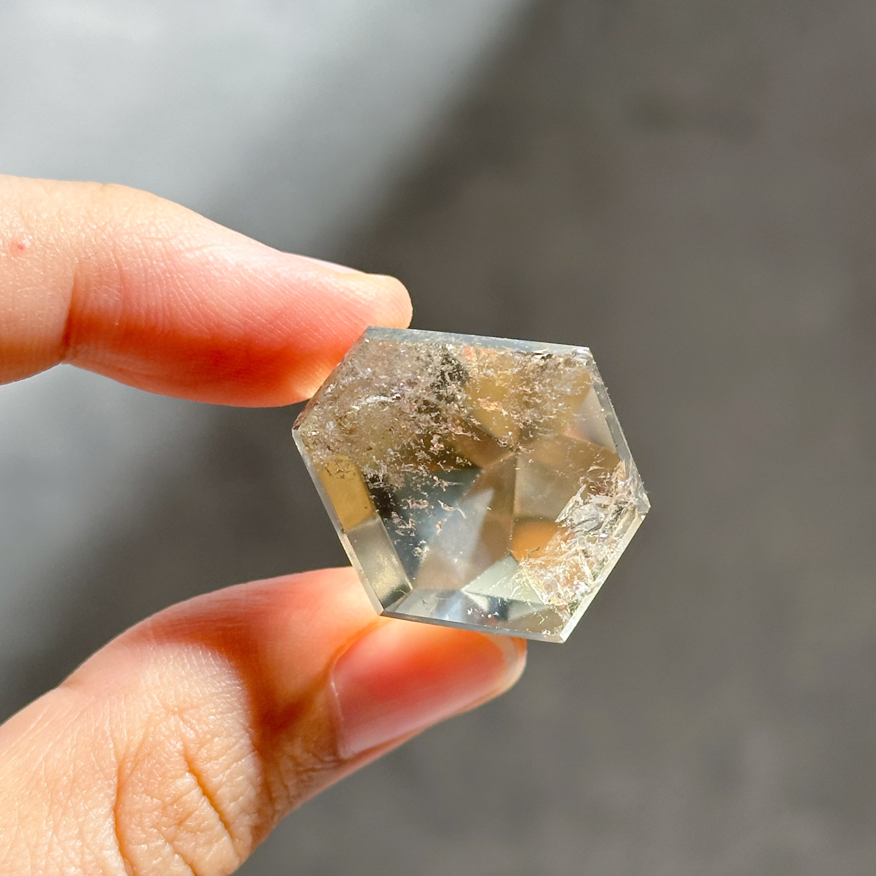 シトリン（黄水晶） タワー3個set 24◇ Citrine ◇ 天然石・鉱物