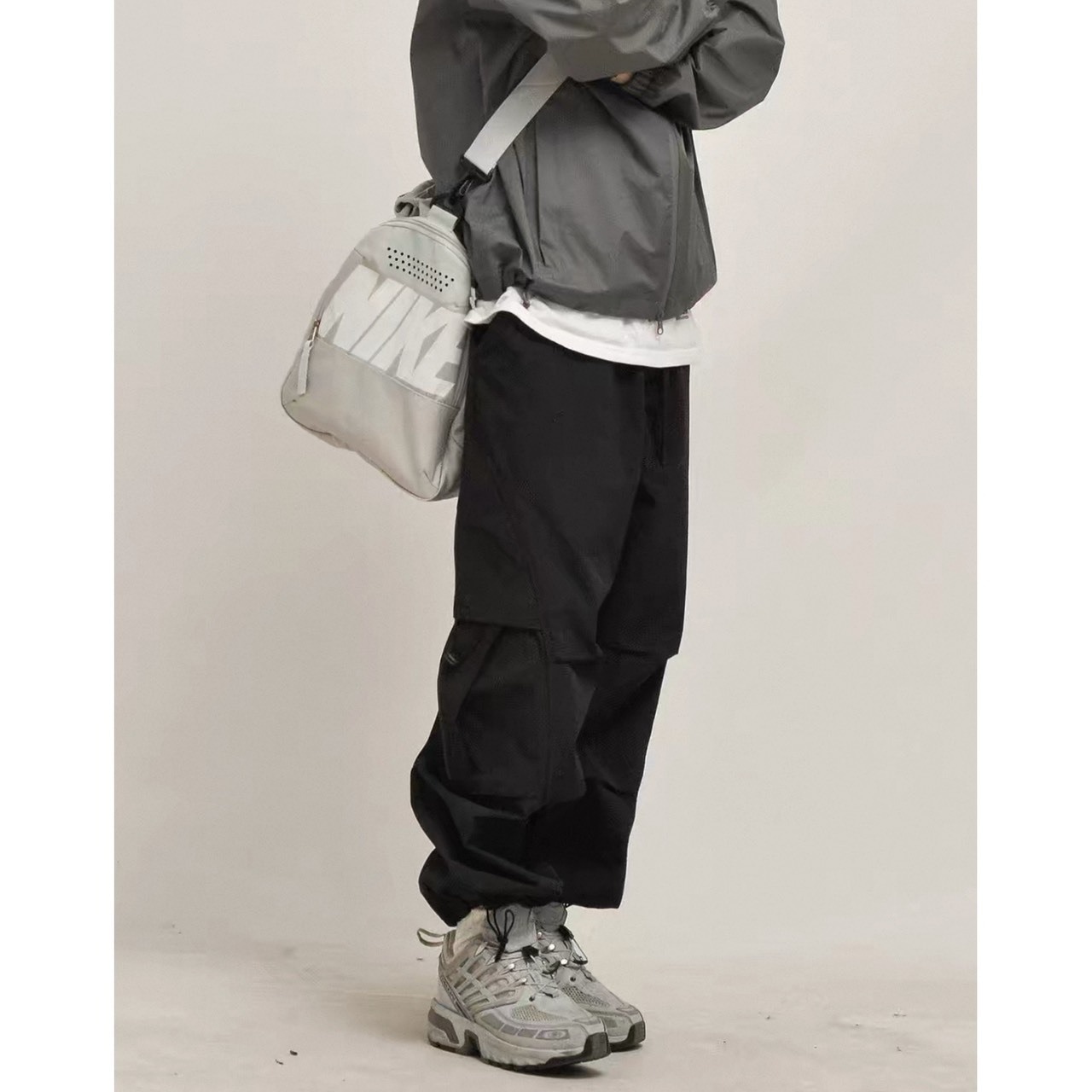 Utility prachute wide pants 1526 - 5