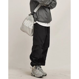 Utility prachute wide pants 1526