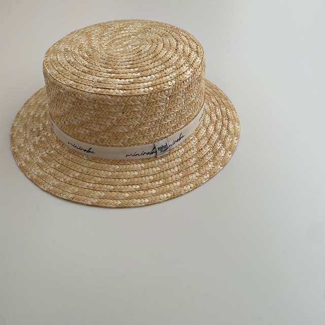 ﾗｽ1《即納》送料無料 【mini robe】robe straw hat