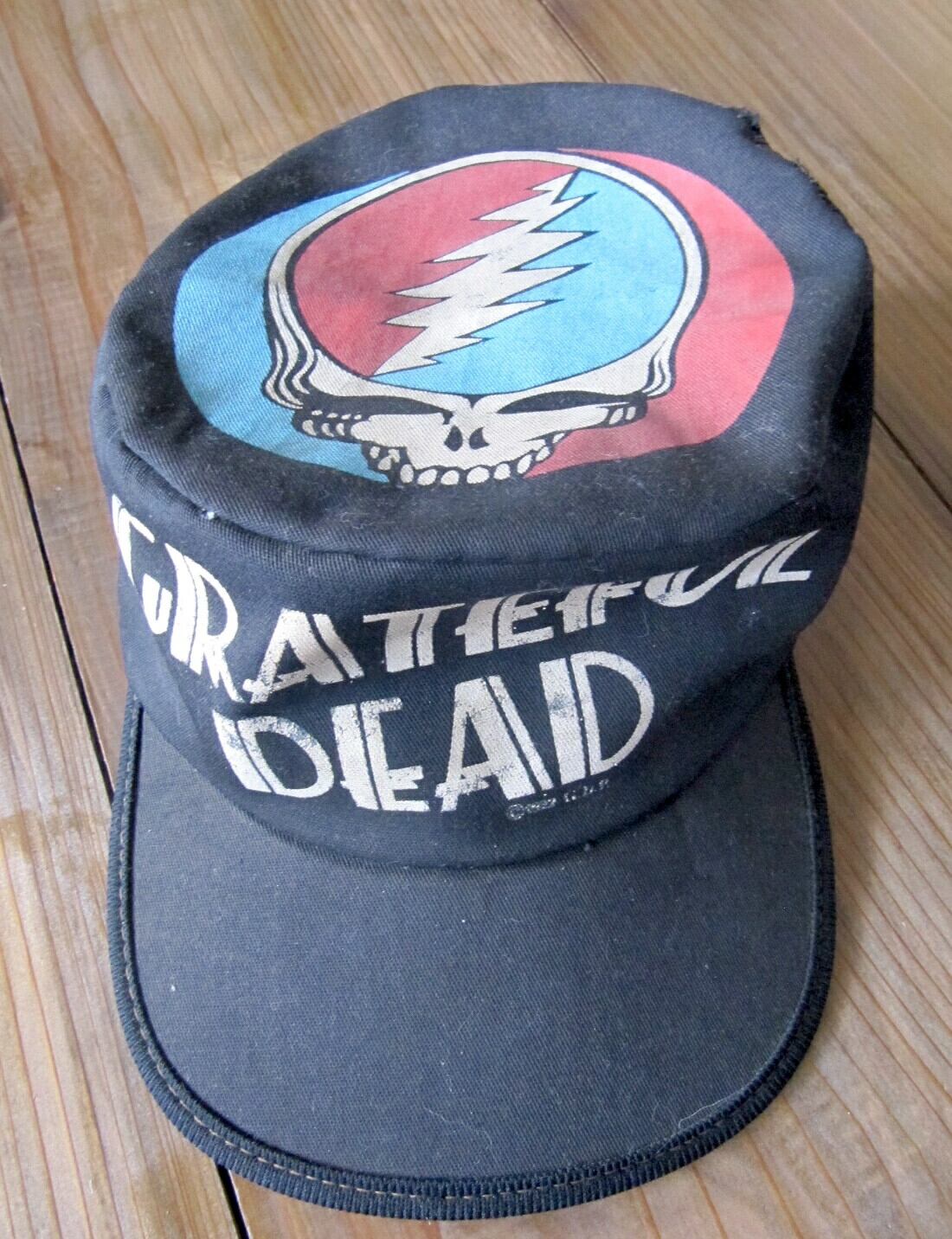 VINTAGE【ROCK CAPS】グレイトフル・デッド(GRATEFUL DEAD) 帽子 音盤窟レコード