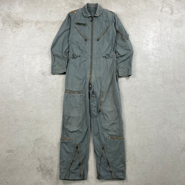 60年代 U.S.AIRFORCE K-2B フライトスーツ ミリタリー つなぎ メンズXL 