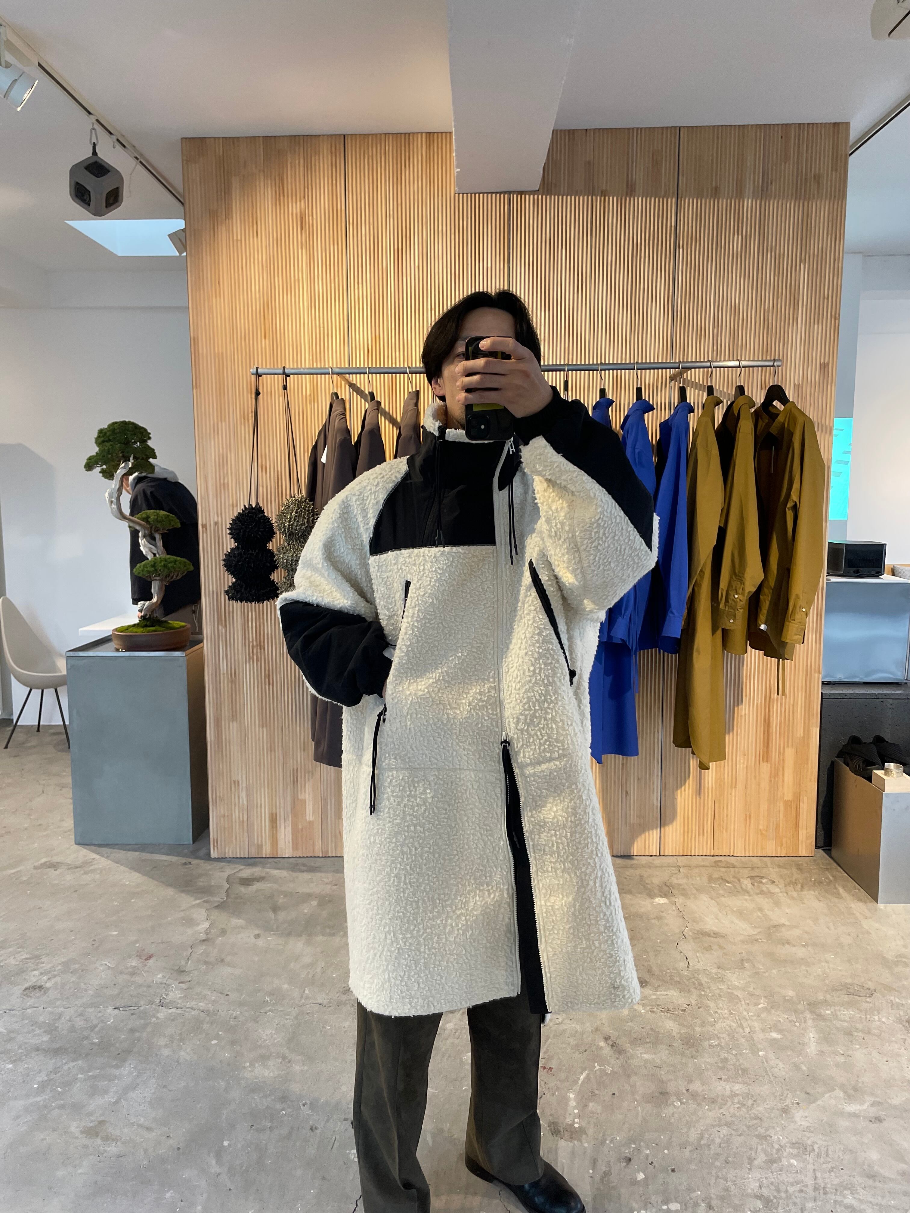 RAINMAKER】FUNCTIONAL BOA MONSTER PARKA_BLACK | marfa store