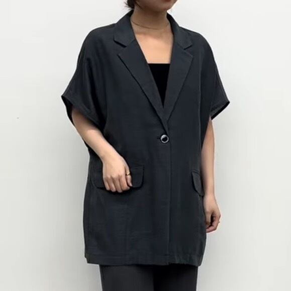 CLOCHE(クロッシェ)】シアーテーラードベスト［612-85775］ | GENERALE