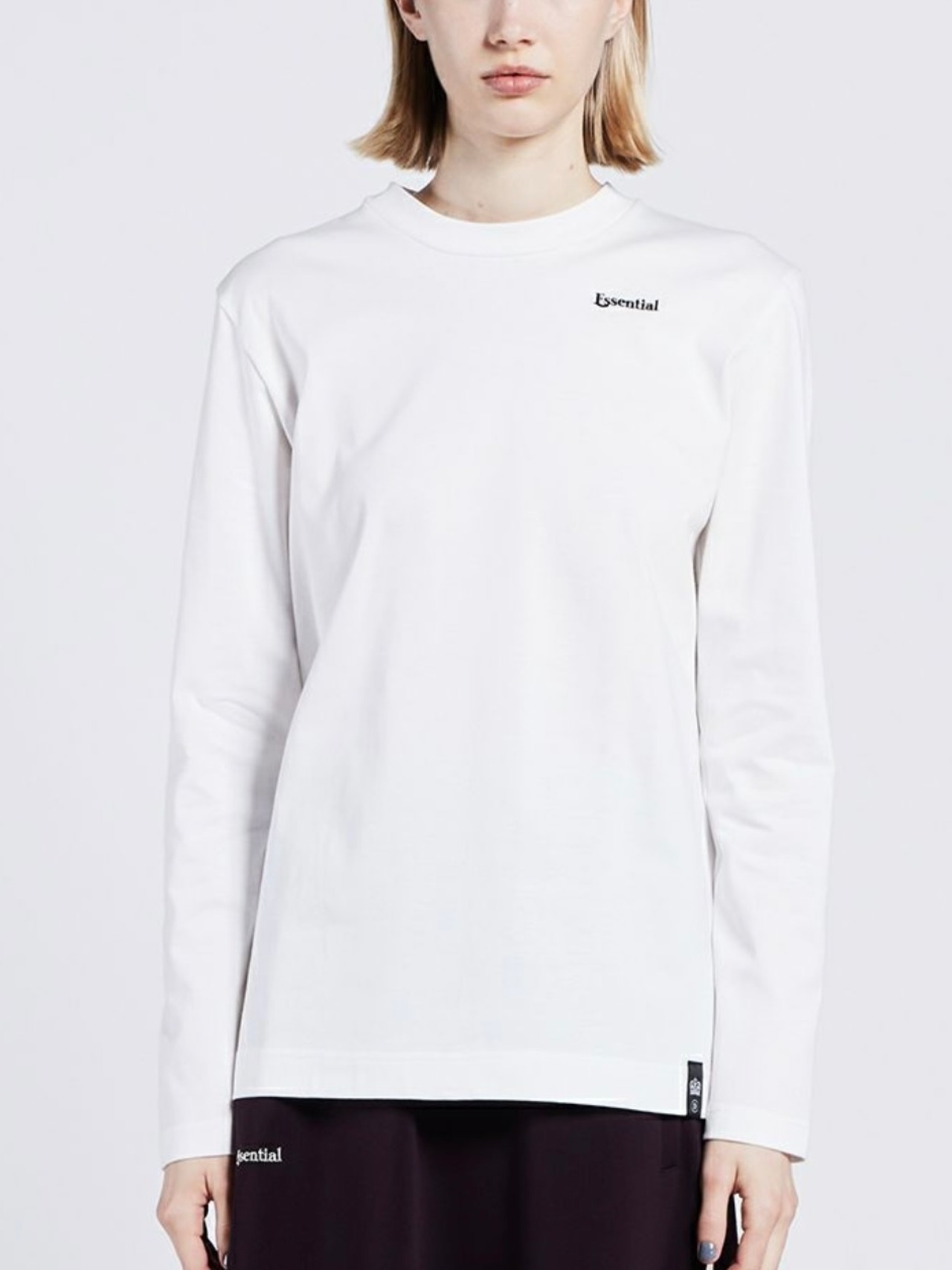 ダブルスタンダード　DOUBLE STANDARD　ESSENTIAL / オーガニックコットンベーシックカットソー