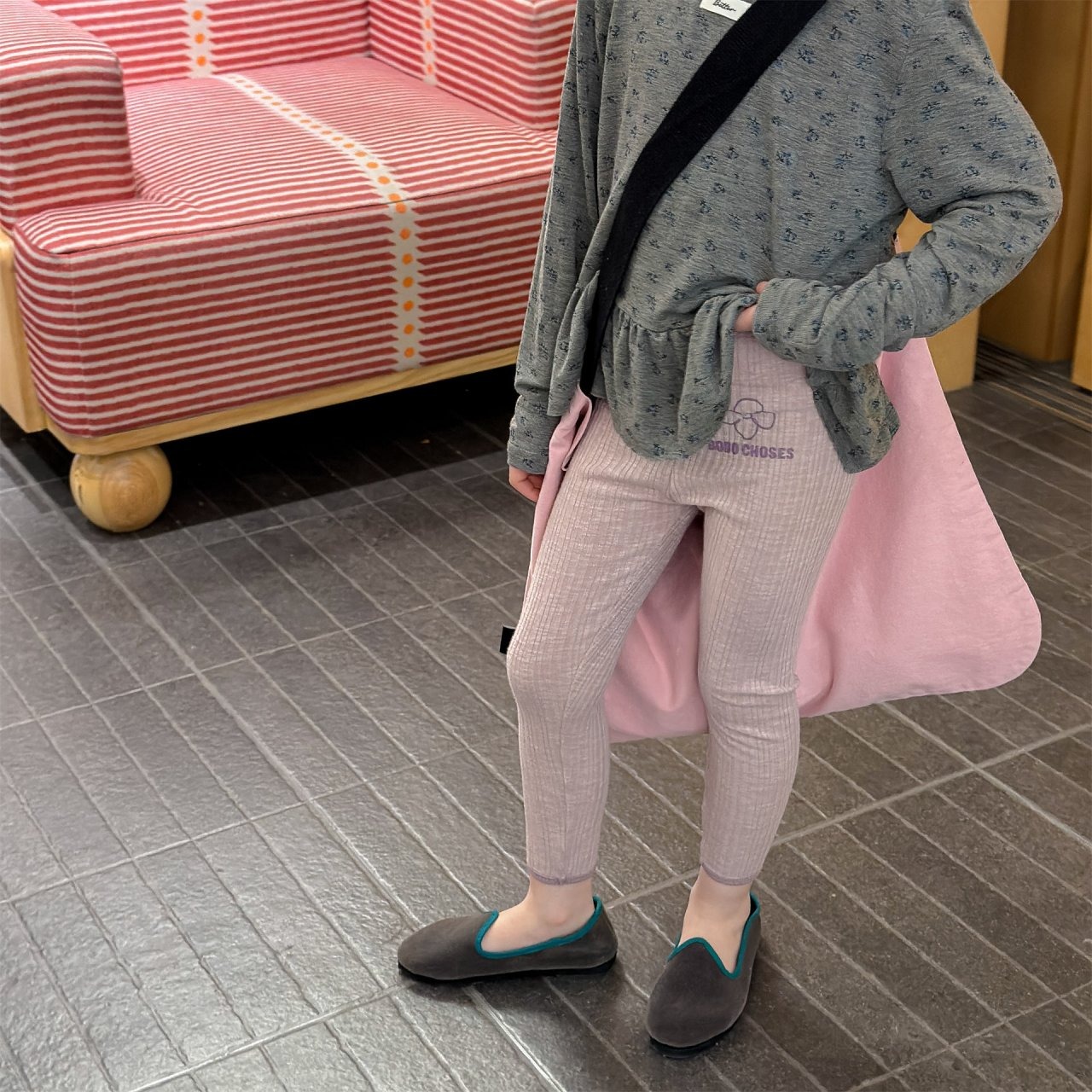 [bdiary] Bobo Golji Leggings / [비다이어리] 보보골지레깅스
