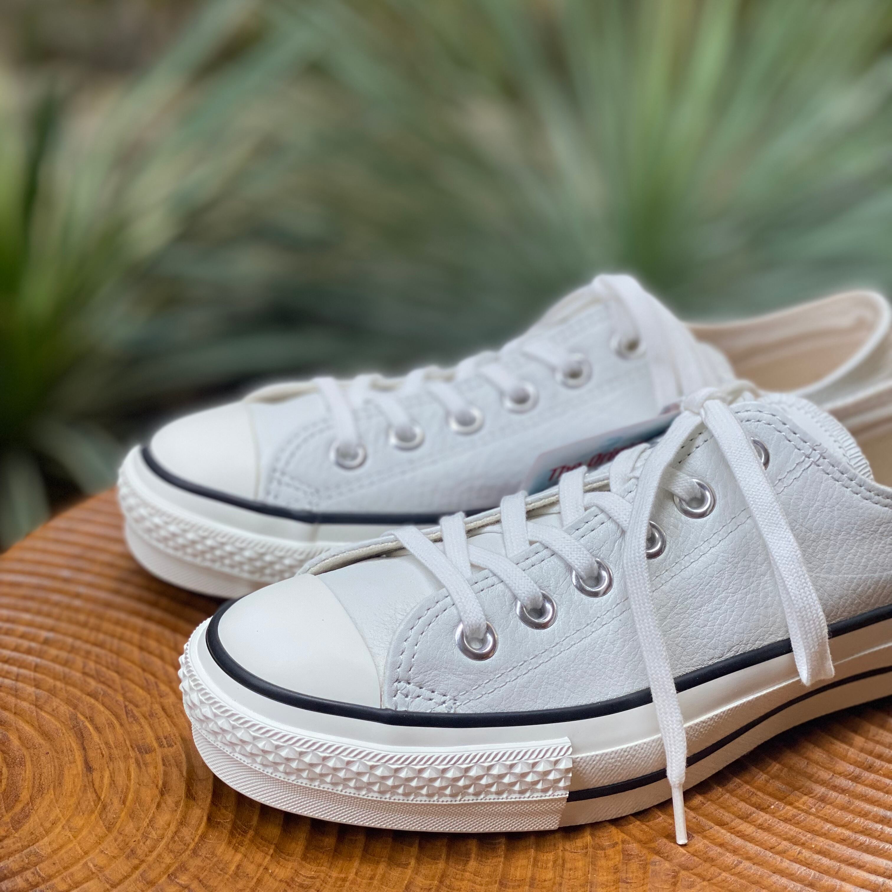 CONVERSE(コンバース)LEATHER ALL STAR J OX WHITE | Debby