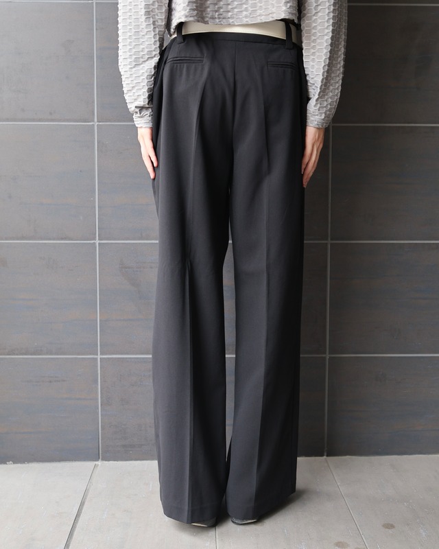 center press wide straight slacks