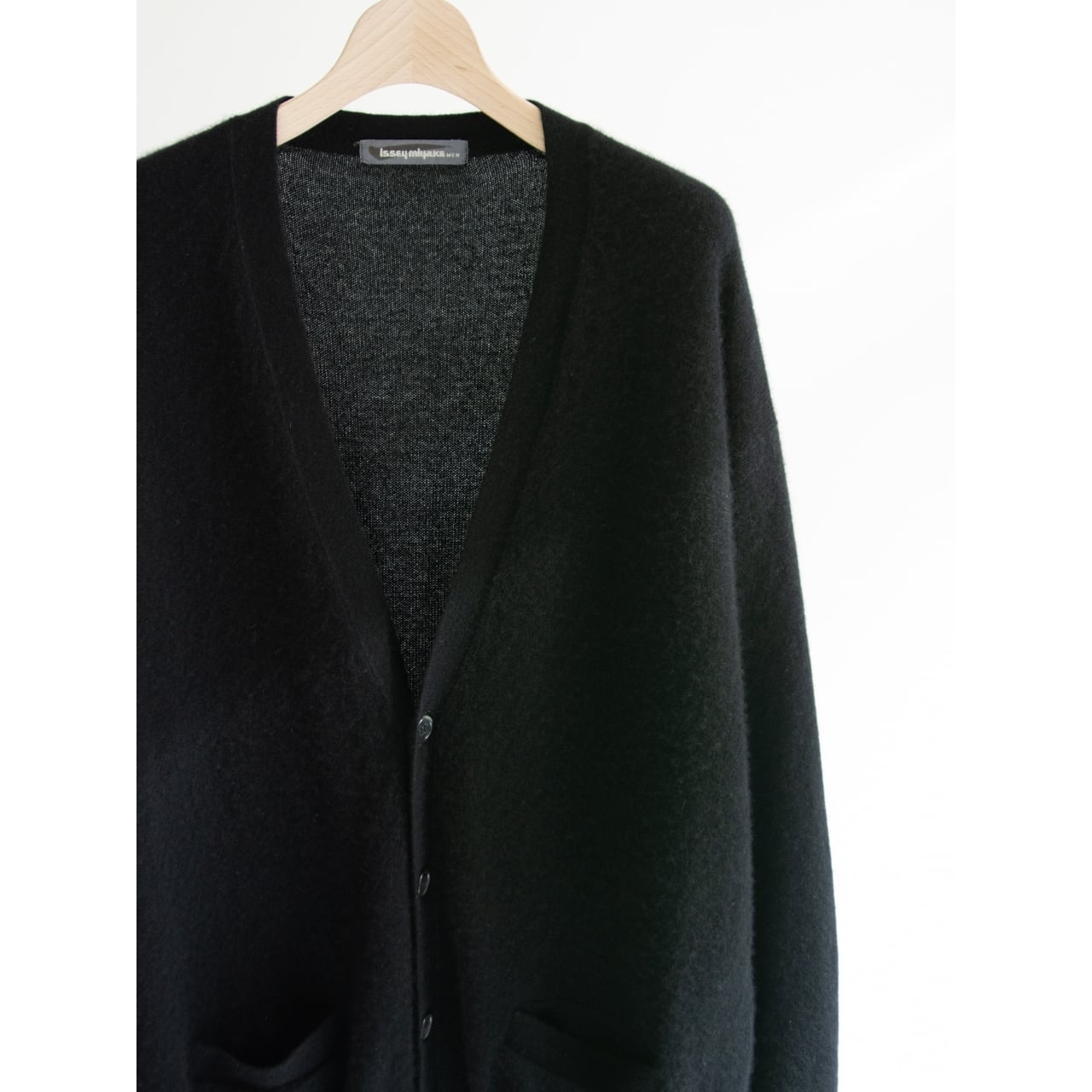 issey miyake MEN】Made in Japan 80's 100% Cashmere Knit Cardigan ...