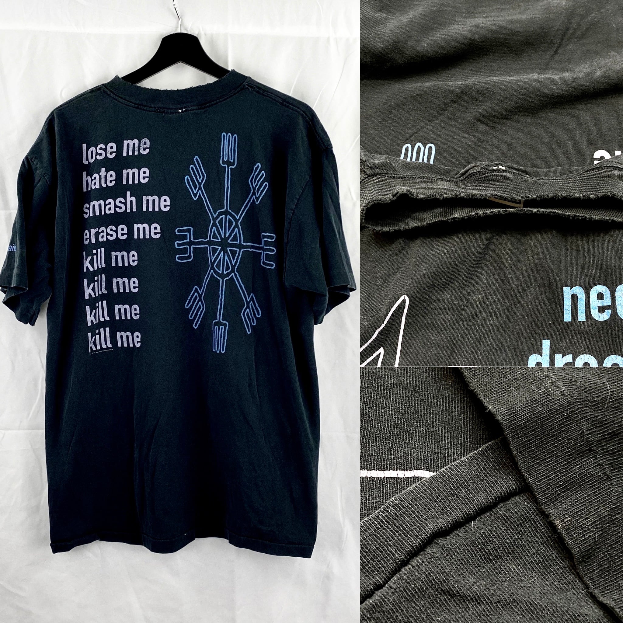 VINTAGE 90s NINE INCH NAILS　Tシャツ NINE INCH NAILS 