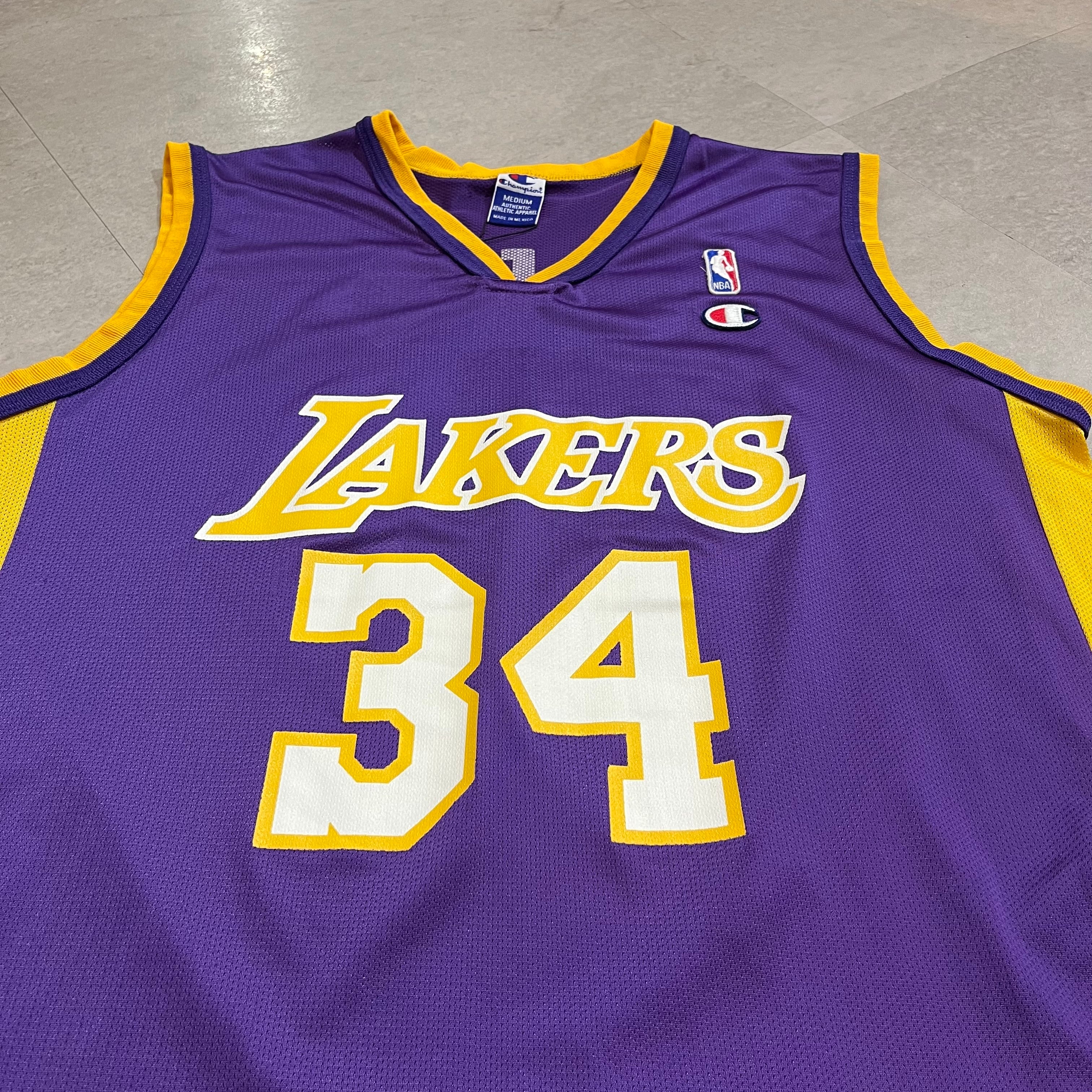 NBA Lakers ユニフォーム　ゲームシャツ　ブラック　XLサイズ　バスケ