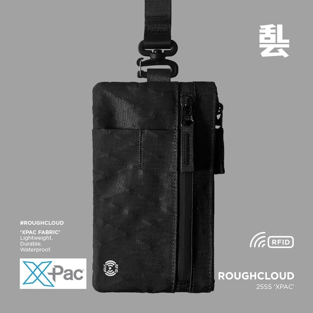 ROUGHCLOUD 盗難防止 RFID XPAC ミニポーチ