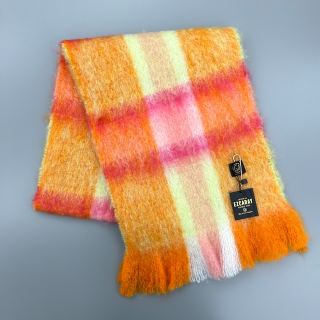 MANTAS EZCARAY_ Scarf Mohair Tartan：222